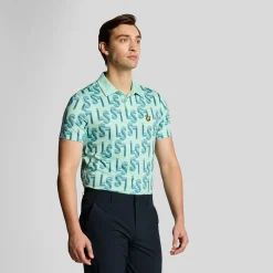 Lyle & Scott Byxor Herr-5 Pocket Golf Blå Navy (Z271)