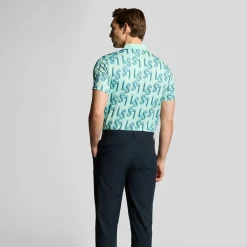 Lyle & Scott Byxor Herr-5 Pocket Golf Blå Navy (Z271)