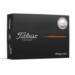 Titleist Tourbollar-25 Pro V1 Perf Align White-Red
