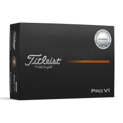 Titleist Tourbollar-25 Pro V1 Perf Align Vit White-Black