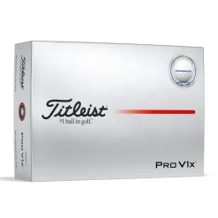 Titleist Tourbollar-25 Pro V1X Perf Align White-Blue