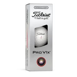 Titleist Tourbollar-25 Pro V1X Perf Align Vit White-Black