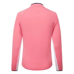 FootJoy Tröjor Dam-1/4 Zip Ls Sun Protection Shirt Pink-Lemonade