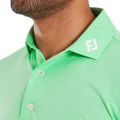 FootJoy Pikétröjor Herr-Abax Print Seafoam