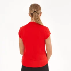 Func Factory Pikétröjor Dam-Ace Bright Red (720)