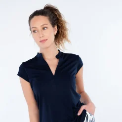 Func Factory Pikétröjor Dam-Ace Blå Navy (650)