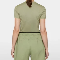 J.Lindeberg Pikétröjor Dam-Ada T-Shirt Oil-Green