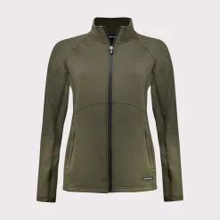Cutter & Buck Tröjor Dam-Adapt Full Zip Jacket Ivy Green (640)