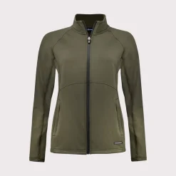Cutter & Buck Tröjor Dam-Adapt Full Zip Jacket Ivy Green (640)