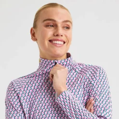 Röhnisch Tröjor Dam-Addy Long Sleeve Logo-Rose