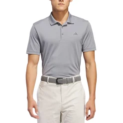 Adidas Pikétröjor Herr-Adi Performance Polo Shirt Grå Grethr
