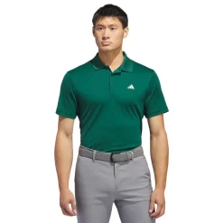 Adidas Pikétröjor Herr-Adi Performance Polo Shirt Cgreen