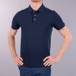 Cutter & Buck Pikétröjor Herr-Advantage Blå Navy (580)