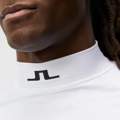 J.Lindeberg Tröjor Herr-Aello Soft Compression Vit White