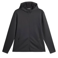 J.Lindeberg Tröjor Herr-Aerial Full Zip Hood Asphalt