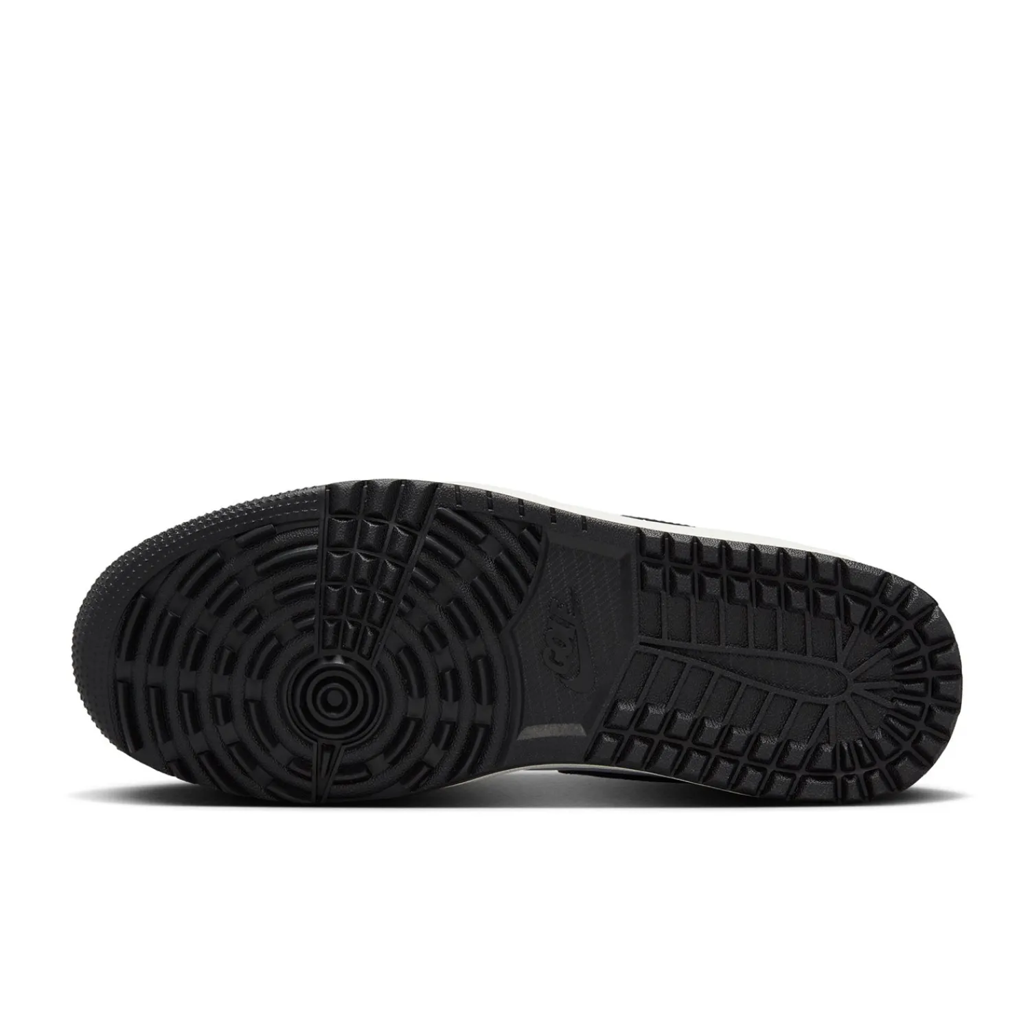 Nike Herrskor-Air Jordan I High G M Golf White-Black-University Gold-Volt