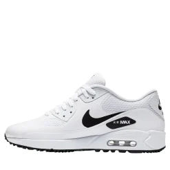 Nike Herrskor-Air Max 90 G Golf Vit White-Black