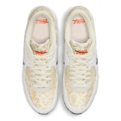 Nike Herrskor-Air Max 90 G Nrg Open White-Metallic Gold-Sail