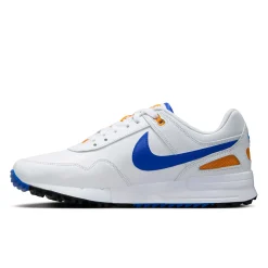 Nike Herrskor-Air Pegasus 89 G White-Racer Blue-Orange Peel-Black