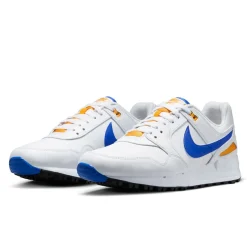 Nike Herrskor-Air Pegasus 89 G White-Racer Blue-Orange Peel-Black
