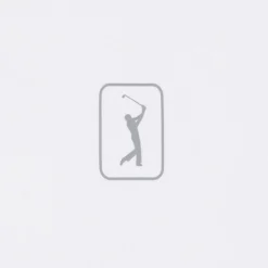 PGA Tour Pikétröjor Herr-Airflux Solid Mesh Vit White (100)