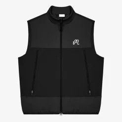 Malbon Golf Västar Herr-Albatross Vest Svart Black (BLK)