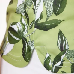 Func Factory Pikétröjor Dam-Alice Green Flowers (844)