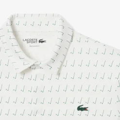 Lacoste Pikétröjor Herr-All Over Print Flour (8IG)