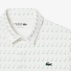 Lacoste Pikétröjor Herr-All Over Print Flour (8IG)