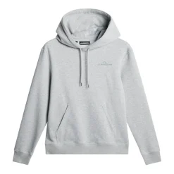 J.Lindeberg Tröjor Herr-Alpha Hood Light-Grey-Melange