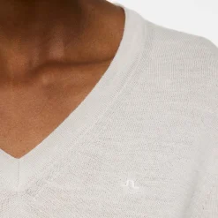 J.Lindeberg Tröjor Dam-Amaya Knitted Sweater Moonbeam