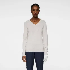 J.Lindeberg Tröjor Dam-Amaya Knitted Sweater Moonbeam