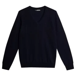 J.Lindeberg Tröjor Dam-Amaya Knitted Sweater Blå JL Navy
