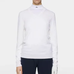 J.Lindeberg Tröjor Dam-Amaya Knitted Sweater Vit White