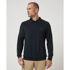 Travis Mathew Tröjor Herr-Amenities Collar Cre Svart Black