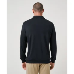 Travis Mathew Tröjor Herr-Amenities Collar Cre Svart Black