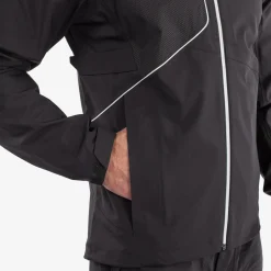 Galvin Green Regnjackor Herr-Ames Svart Black-White