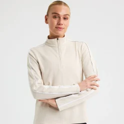 Röhnisch Tröjor Dam-Amie Brushed Midlayer Oatmeal