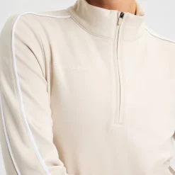 Röhnisch Tröjor Dam-Amie Brushed Midlayer Oatmeal