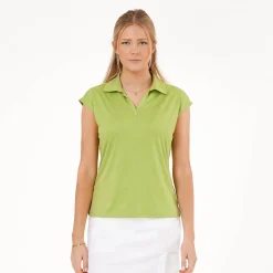 Func Factory Pikétröjor Dam-Amy Soft Green (412)