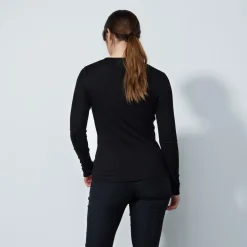 Daily Sports Tröjor Dam-Ancona Ls Round Neck Svart Black