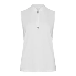 Röhnisch Pikétröjor Dam-Annie Sleeveless Top Vit White
