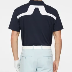 J.Lindeberg Pikétröjor Herr-Anton Polo Blå JL Navy