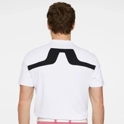 J.Lindeberg Pikétröjor Herr-Anton Polo Vit White