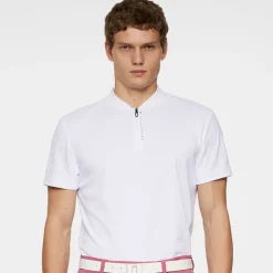 J.Lindeberg Pikétröjor Herr-Anton Polo Vit White