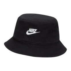 Nike Kepsar-Apex Futura Washed Bucket Hat Svart Black-White