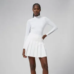 J.Lindeberg Tröjor Dam-Asa Soft Compression Top Vit White