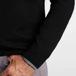 Peter Millar Tröjor Herr-Autumn Crest Quarter-Zip Svart Black