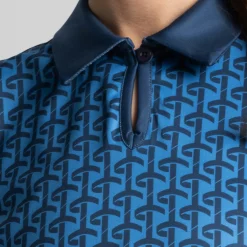 Cross Sportswear Pikétröjor Dam-Azahara SL Poloshirt Campanula Blue (720)