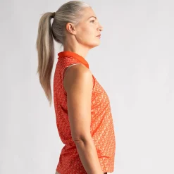 Cross Sportswear Pikétröjor Dam-Azahara SL Poloshirt Blush Beauty (415)